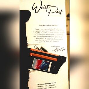 Jessica Simpson Fannie Pack Dual Pocket Running Waist Pack